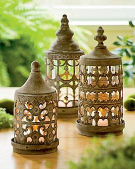 Courtyard Lanterns, Set Of 3