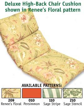 Deluxe High-back Chair Cushion