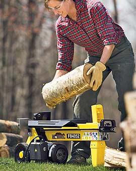 Electric Log Splitter