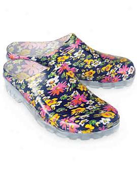 Floral Clogs