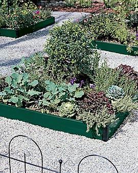 Four-square Raised Bed