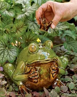 Frog Prince Oil Lamp