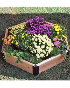 Hexagonal Raised Bed Corners. Set Of 6