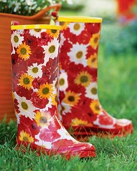 High Cut Bloomin' Wellies