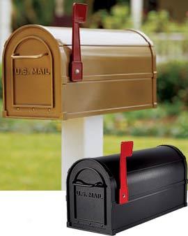 Indestructible Mailbox, Brass