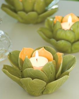 Lotus Tea Light Owner