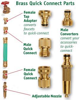 Male Connectors, Set Of 2