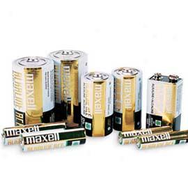Maxell All-alkaline C Bateries, 2
