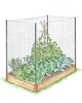 Raised Bed Fence Kit