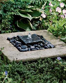 River Stone Fountain