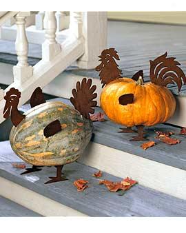 Rooster Pumpkin