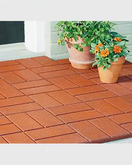 Rubbber Brick Paver Mat