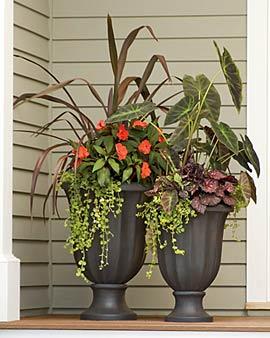 Self-watering Urn Planter, 23