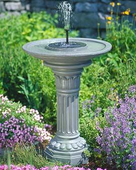 Solar Birdbath