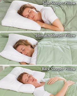 Stomach Sleeper Pillow, Standard