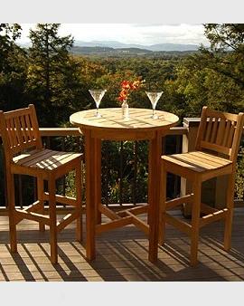 Teak Bar Stool