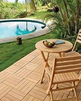 Teak Deck Tiles, 12