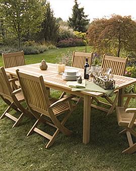 Teak Dining Extension Table