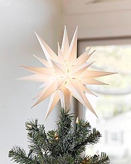 Tree Topper Moravian Star