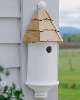 Wall-mounted Cottage Birdhouse