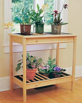 Window Plant Table