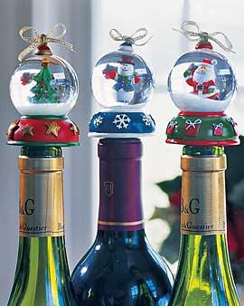 Wine Bottle Toppers, Set Of 3