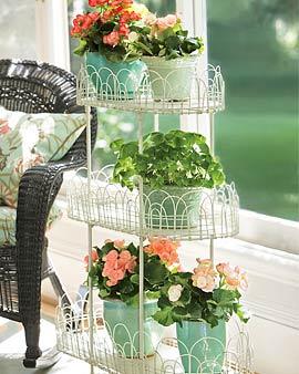 Wirework Plant Stand