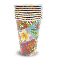 Aloha Icons Paper Cups
