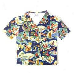 Aliha Shirt Note Cards-hawaiian Paradise