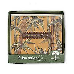 Bamboo Boxed Invitations