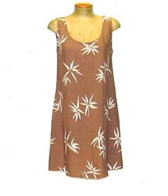 Bamboo Sleeveless Short Dress