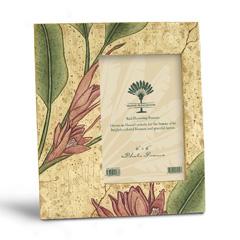 Banana Blossom Hndpainted Designer Frame