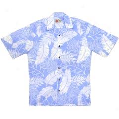 Banana Leaf Jungle Aloha Shirt