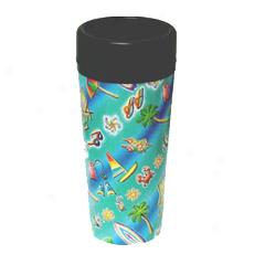 Beach Icons Thermal Tumbler