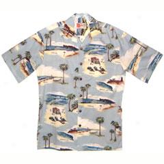 Beaches Of Hawaii Aloha Shirt