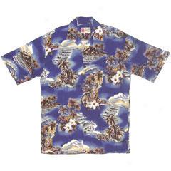 Blue Hawaii Aloha Shirt