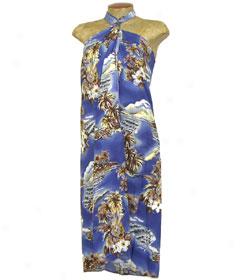 Blue Hawaii Short Sarong