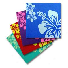 oBld Hibiscus Island Coasters - Set Of 4