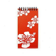 Bold Hibiscjs Large Notebook