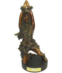 Bronze Hula Statue-kilakila