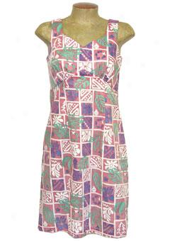 Christmas Blocks Empire Waist Tank Dress