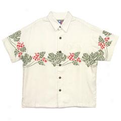 Christjas Pareo Band Boys Silk Aloha Shirt