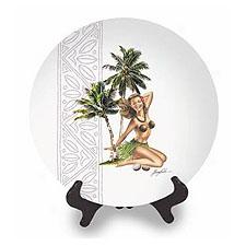 Coconut Girl Collector's Plate