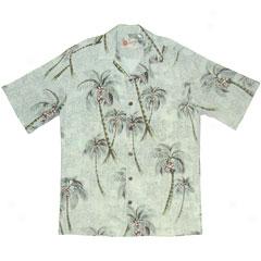 Coconut Tree Aloha Shirt