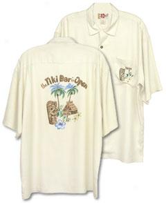 Engineered Tiki Aloha Shirt-ceam