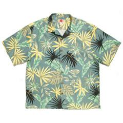 Tropical Leaves Better Silk Aloha Shirt