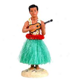 Dashboard Hula Doll-male