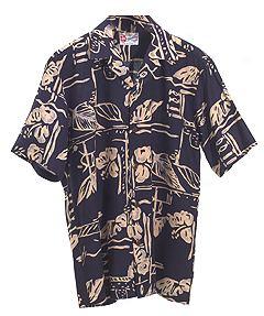 Ethnic Hibiscus Aloha Shirt