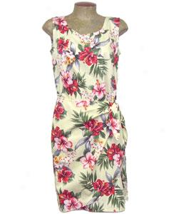 Floral Showsrs Sarong Dress