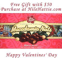 Free Box Of Hilo Hattie Choclate Covered Maacdamia Nuts